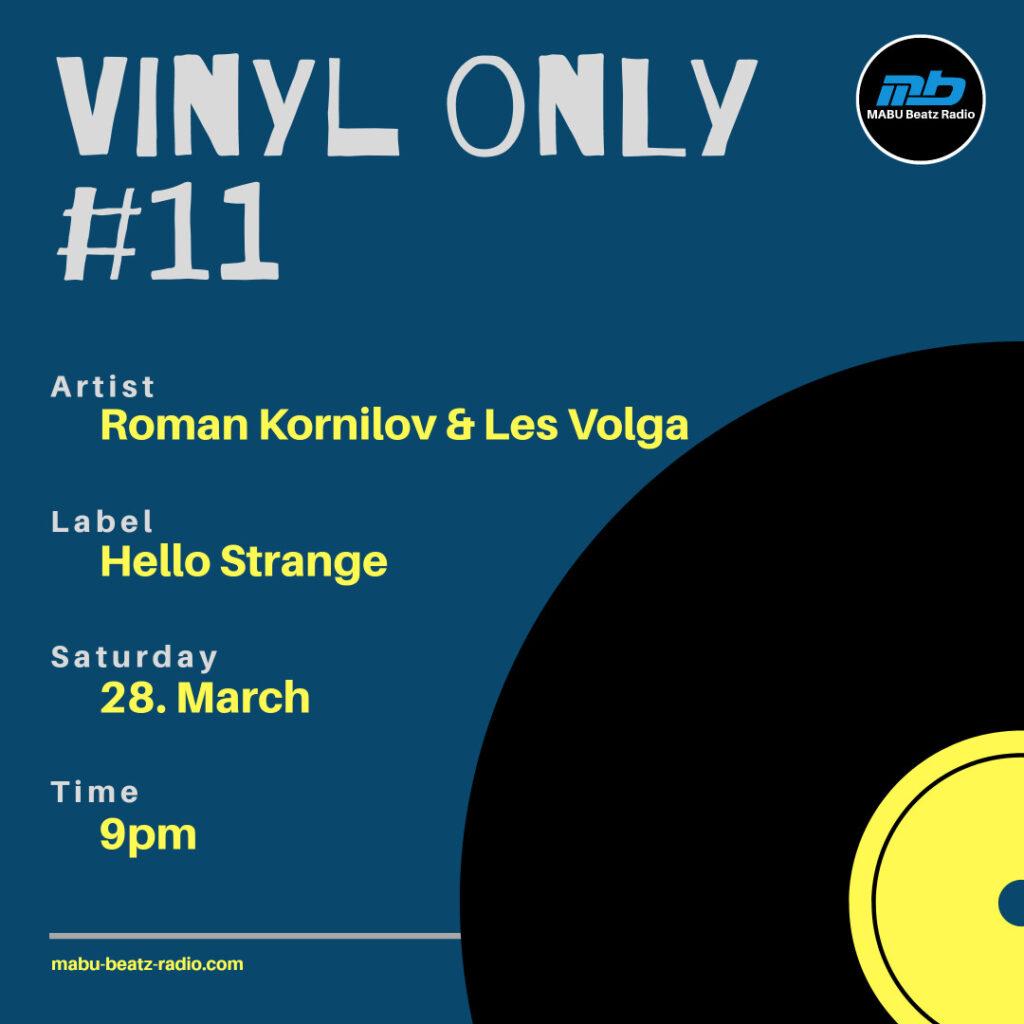 Vinyl only 11 mixed by Roman Kornilov b2b Les Volga